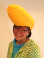 Corn cob hat