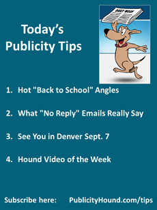 Publicity Hound Tips of the Week