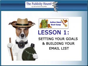 Author Email Boot Camp