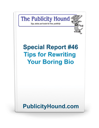 Special Report Cover for How to Rewrite Your Boring Bio