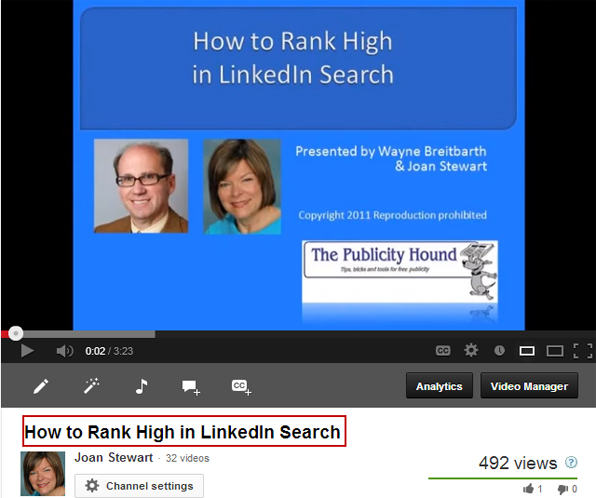 How to Rank High in LinkedIn Search 