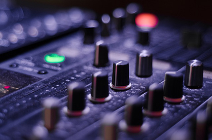 mixer soundboard