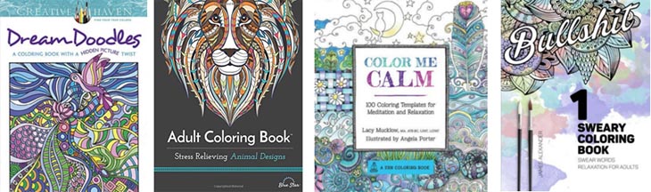 34 Adult coloring books swear ideas